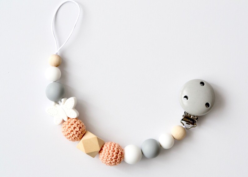 Pacifier chain Quality inspection with silicone beads Max 77% OFF