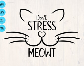 Download Funny Cat Shirt Svg Etsy PSD Mockup Templates