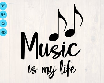 photo Music Is My Life Png music is my life etsy