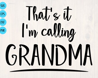 Download Calling Grandma Svg Etsy