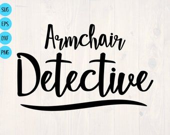 Armchair detective SVG