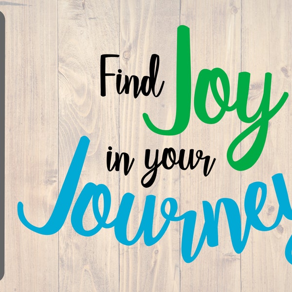 Find joy in your journey svg, is a great piece of printable wall art