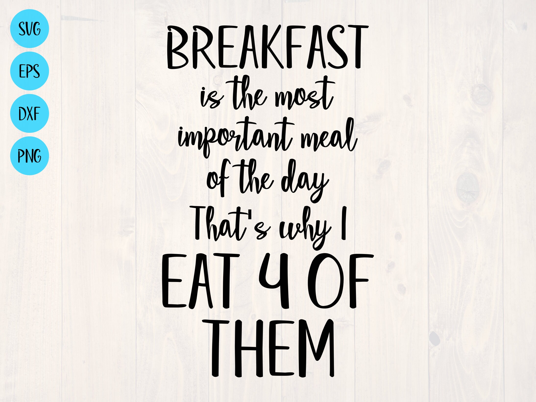 Breakfast most important meal of the day deals