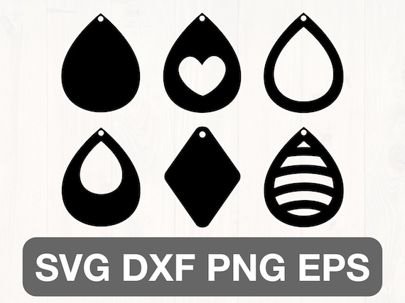 Download Leather Earring Svg Bundle For Cricut And Silhouette Make Etsy