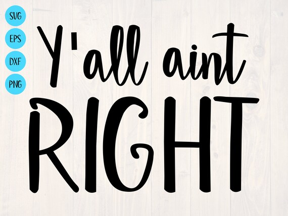 Yall aint right shirt Clearance