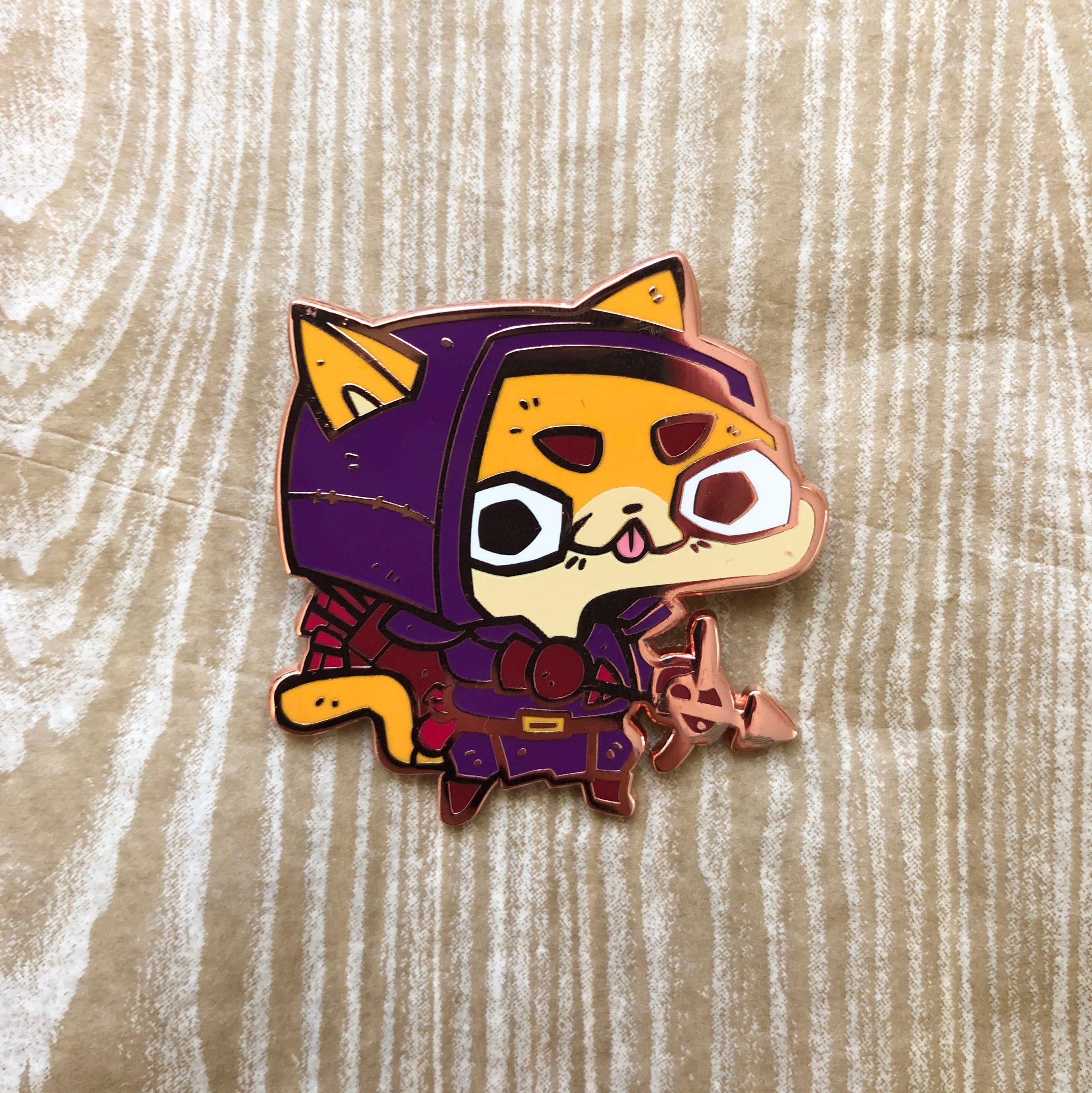 Catnip Warriors Archer Enamel Pin