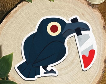 Murder of Crows Sticker