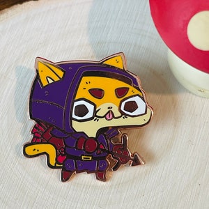 Catnip Warriors Archer Enamel Pin | Fantasy Pin | Bow & Arrow Cat | Unique Gift Ideas