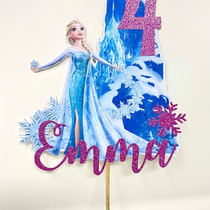Frozen 2 Elsa cake topper