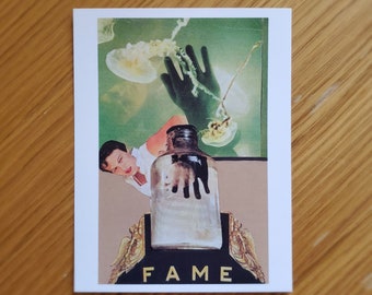Collage Print #25: Jar of Fame