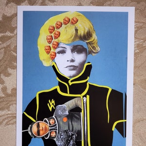 Collage Print #29: Sci-fi Pop Art