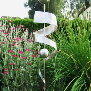 Stele stainless steel sculpture garden decoration rust-free 31