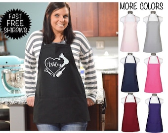 Beautician Apron Hairstylist Apron Cosmetology Apron Etsy