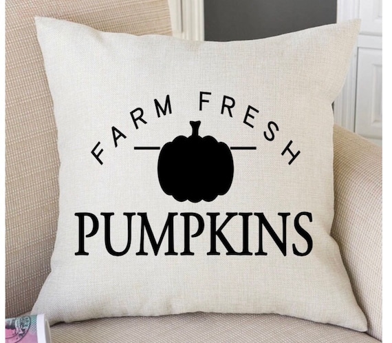 Chic fall pillow