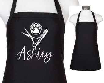 waterproof grooming apron