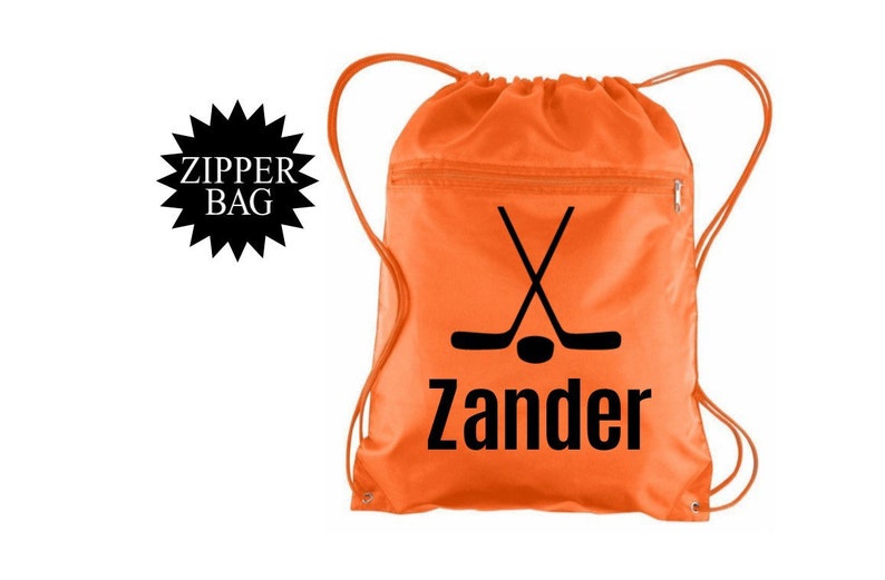 Hockey Team Gift Personalized Hockey Bag Personalized Bag Etsy