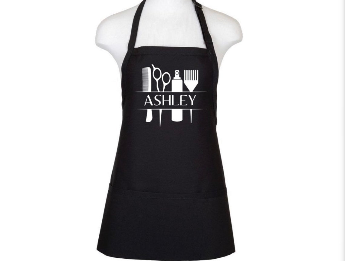 Hairstylist Apron Hair Stylist Apron Hairdresser Gift Hair Etsy