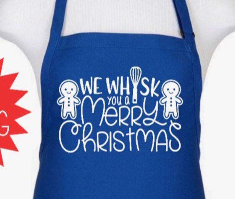 Christmas Cookie Baking Apron Holiday Baking Apron Baking Crew | Etsy