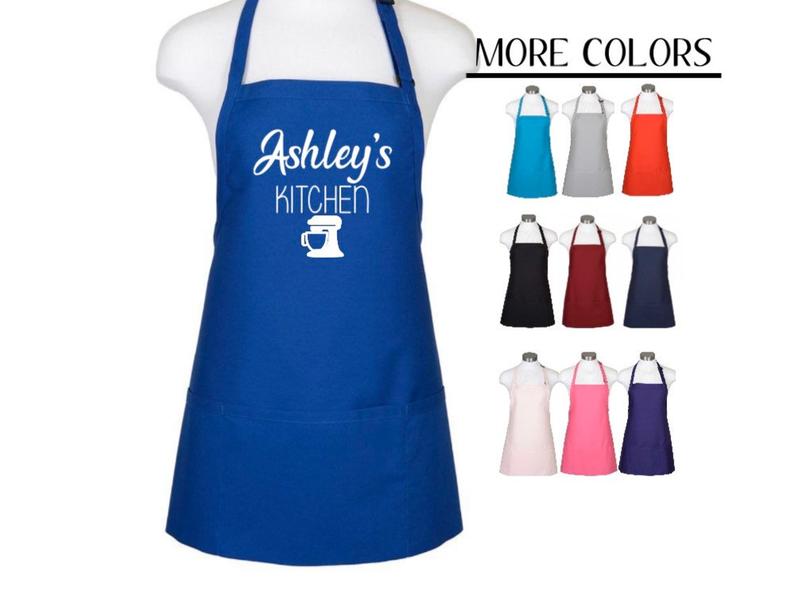 Personalized Apron for Women Aprons Personalized Newlywed Gift Etsy