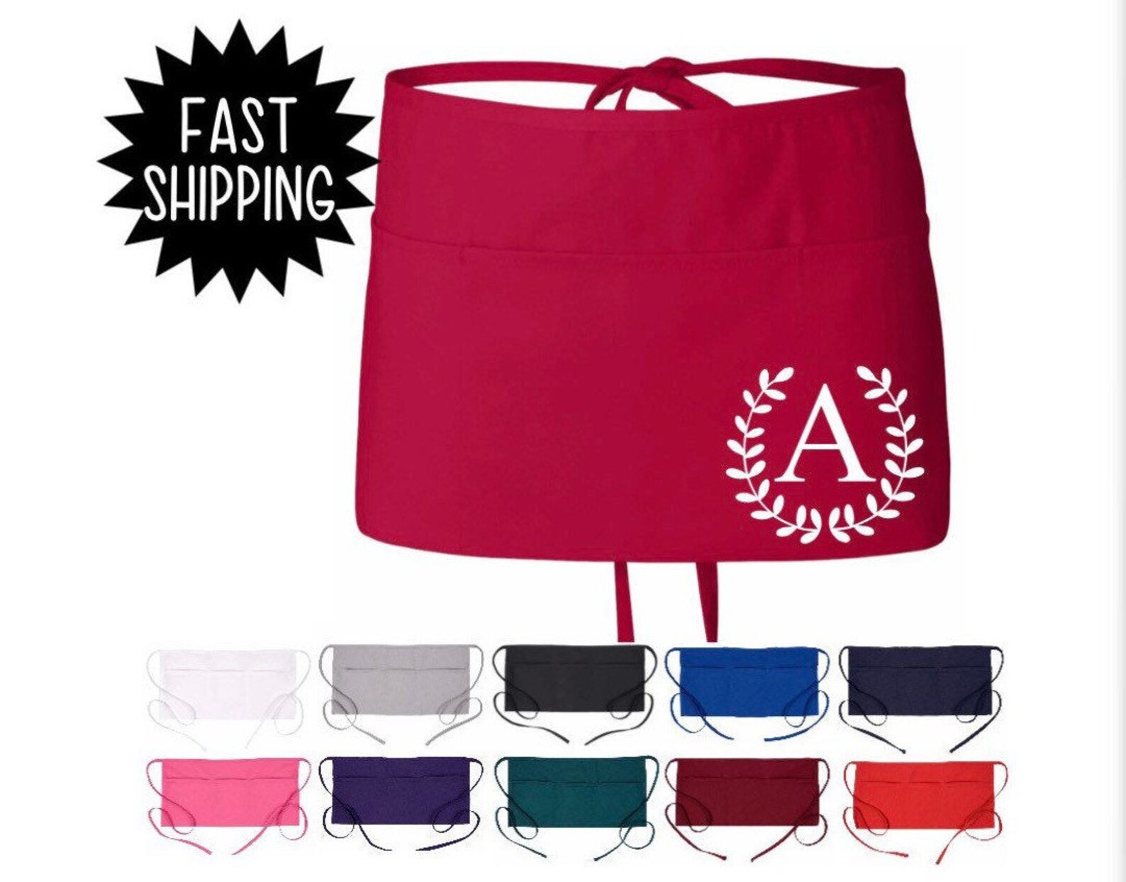 Vendor Apron Money Apron Work Apron Waitress Apron Server Etsy