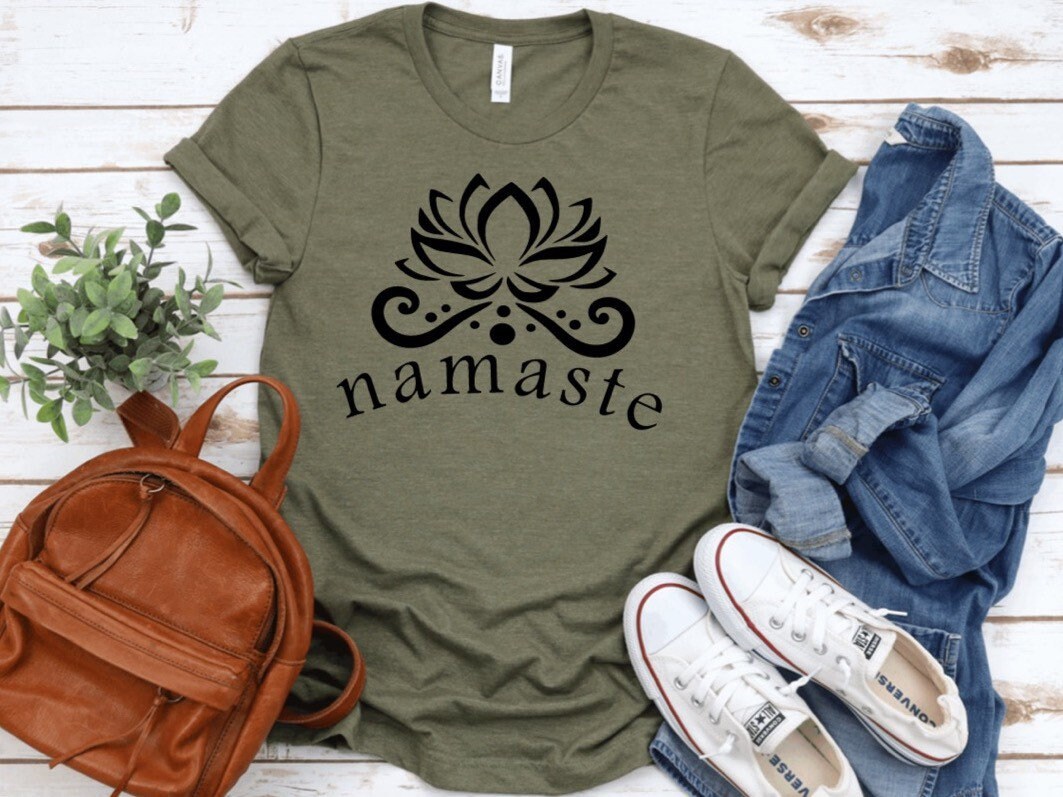 Namaste Shirts Yoga Tshirt Yoga Clothing Yoga Gift Harmony - Etsy