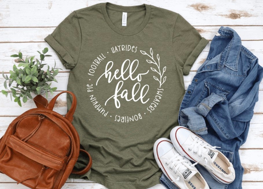 Fall Shirts Plus Size Available | Etsy