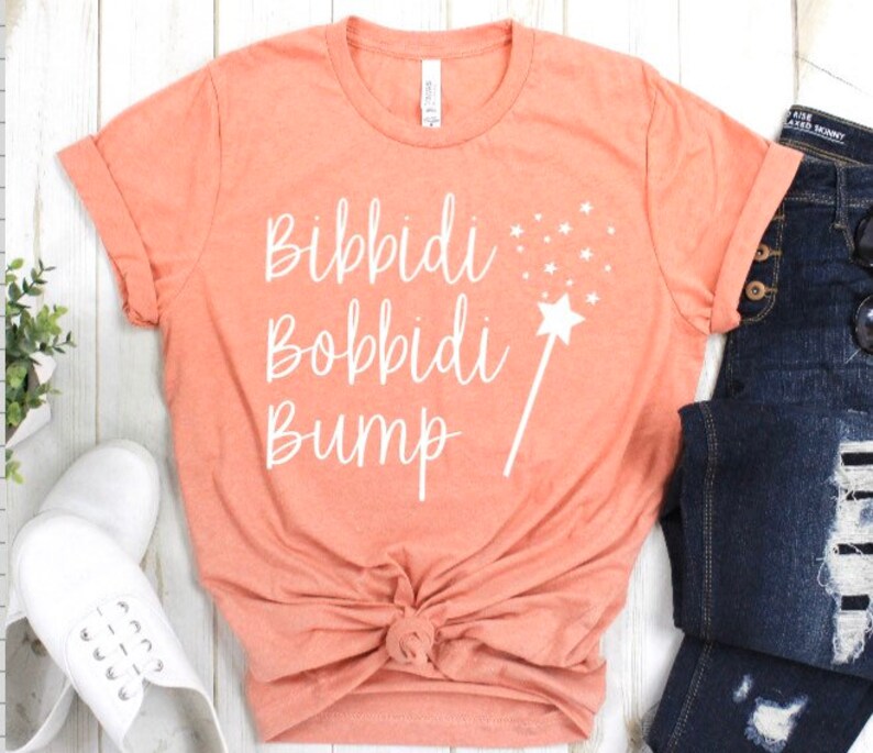bibbidi bobbidi bump shirt