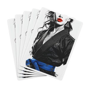 Artistic Playing Cards for Poker Enthusiasts, Stylish Card Deck, Unique Gift for Gamers, Casino Night Essential, Perfect for Poker Parties
