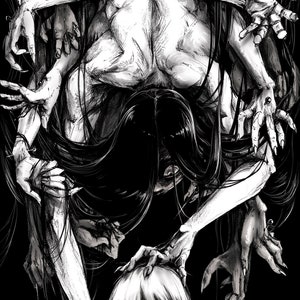 A lot in Common - Horror Manga inspired 6x11 Art Print