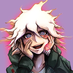 Nagito Komaeda Mini Print