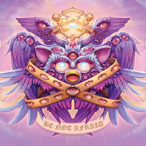 Seraphurb Biblically Accurate Furby 8.5 x 11 Poster print
