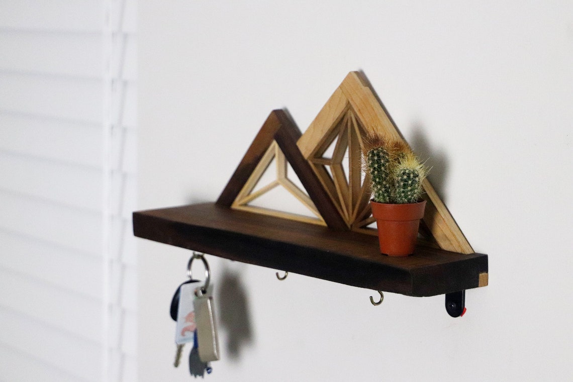 Mountain Entry Shelf Plans Etsy