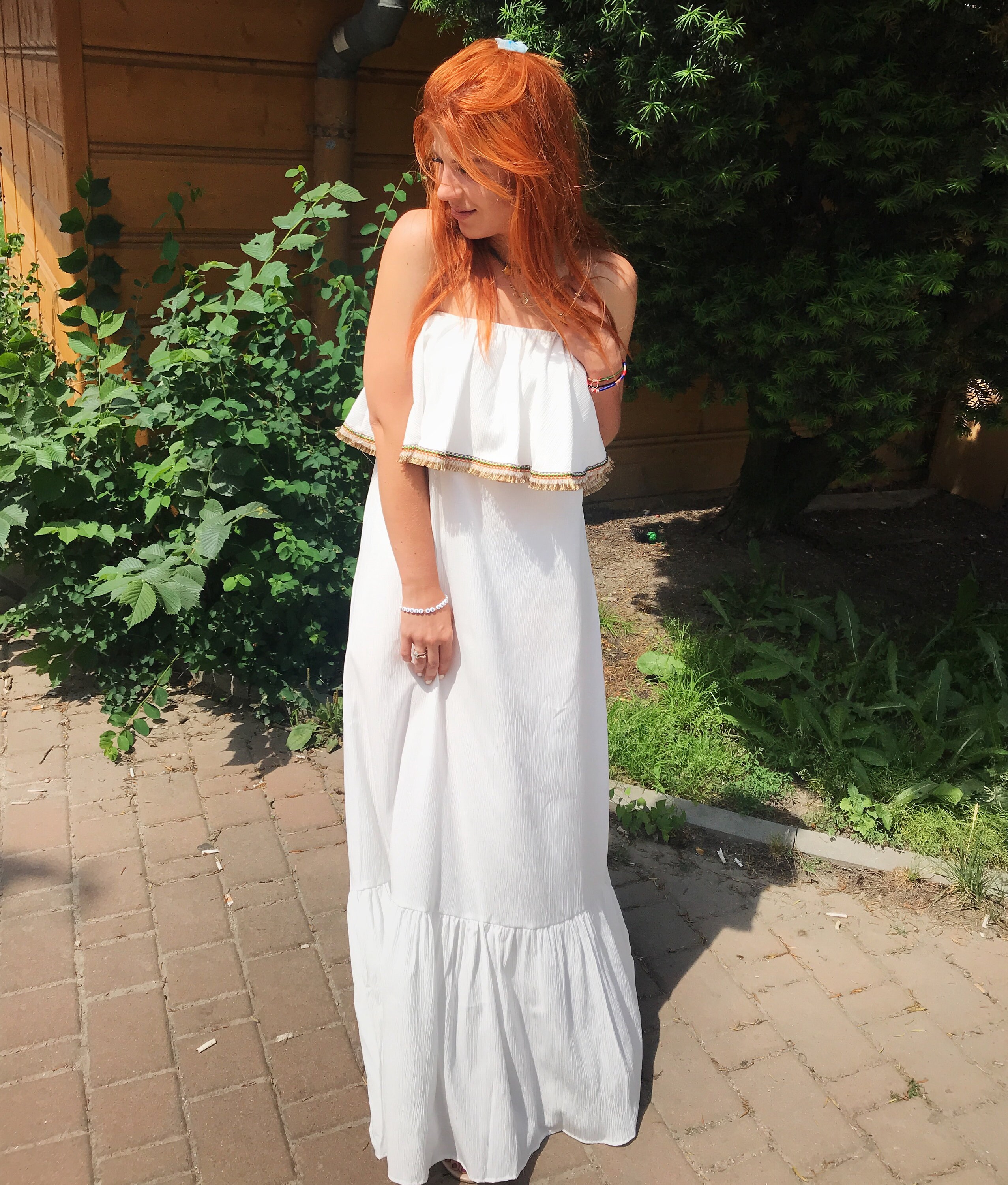 spanish style maxi dress