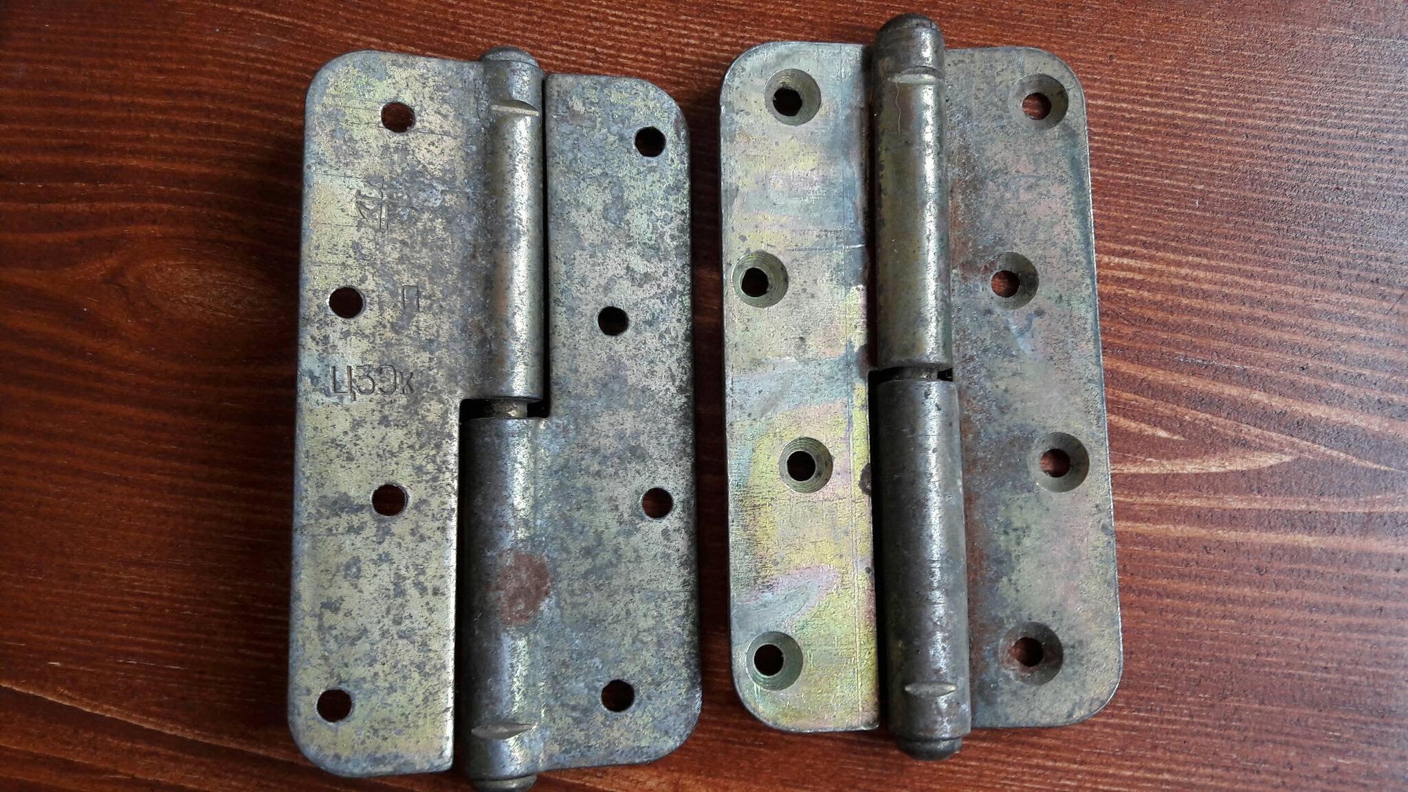 Vintage barn hinges rustic look hinges long hinges for Etsy
