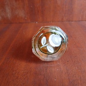 Vintage rose door knob, flower door pull, decorative pulls for furniture, vintage flower hardware, flower drawer pull