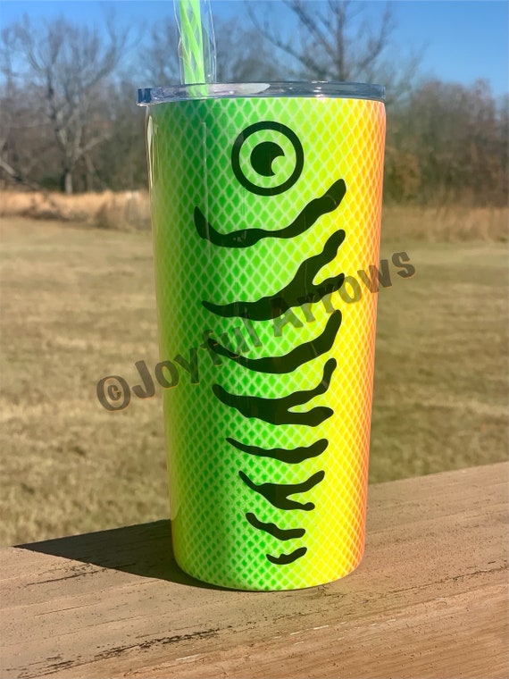 Fishing Lure Tumbler | Here Fishy Fishy Fishy| Custom Tumbler