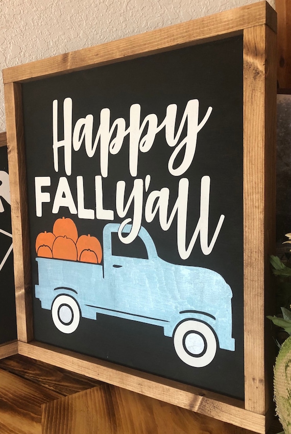 Farmhouse Sign | Happy Fall Ya'll