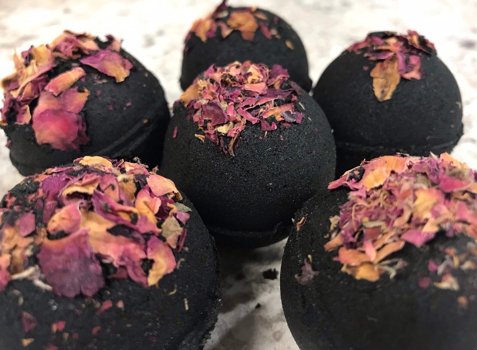 Black Bath Bomb // Naamah Bath Bomb // Demon Soul Bath Bomb | Etsy