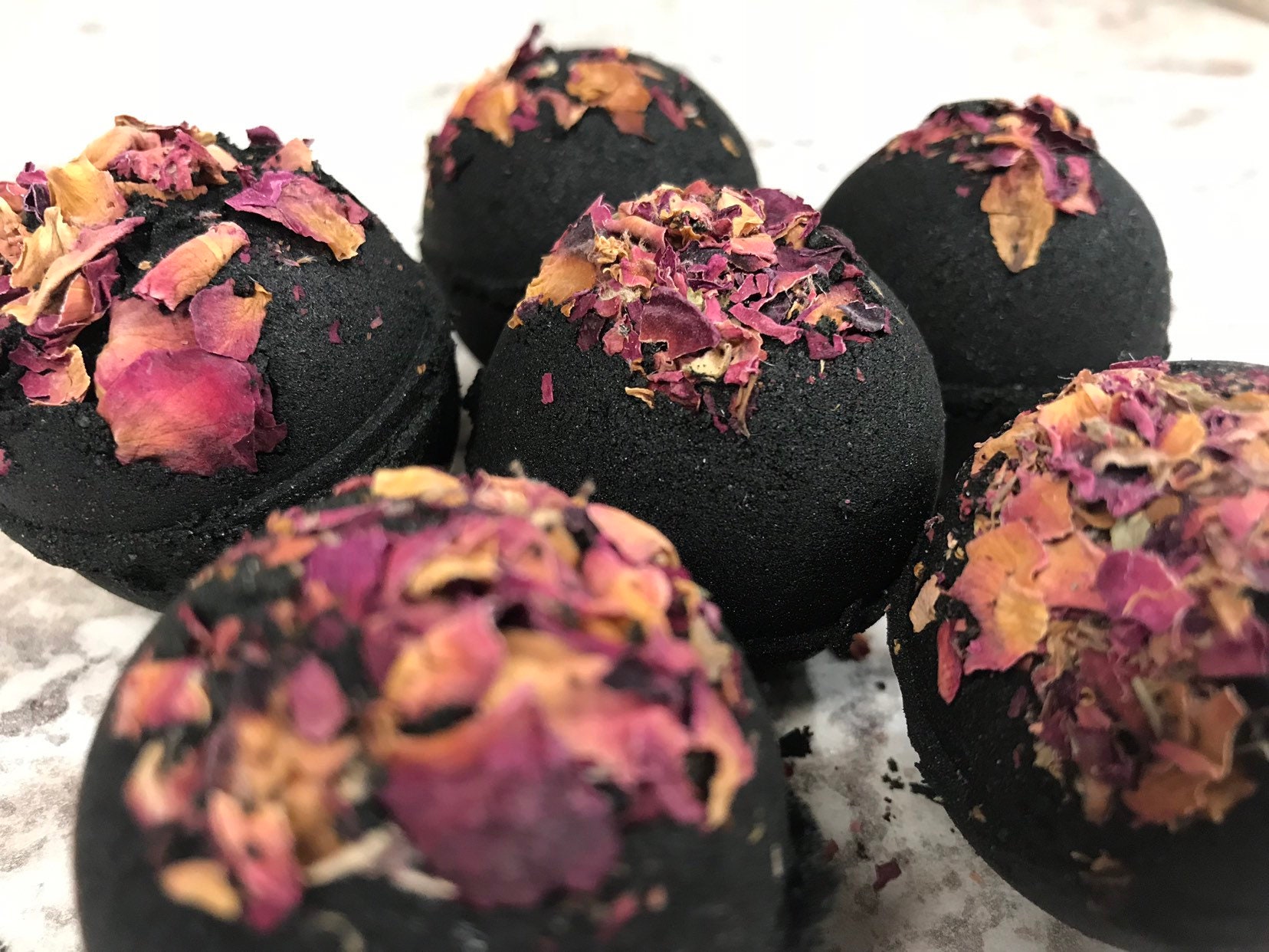Black Bath Bomb // Naamah Bath Bomb // Demon Soul Bath Bomb | Etsy