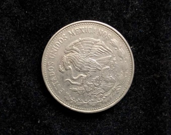 1982 Vintage Mexikanische 20 Pesos - Cultura Maya & Adler-Schlange Münze