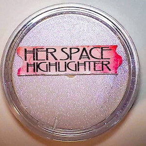 Her Space- Purple highlighter Bronzer Glitter Glow