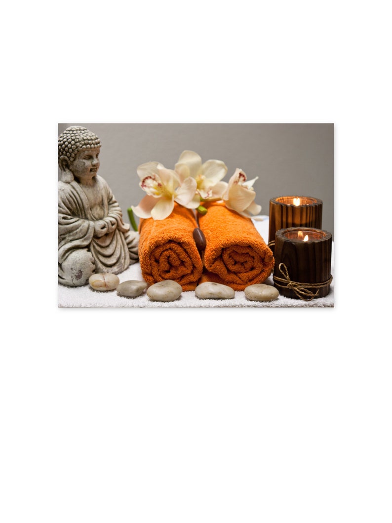 Spa Poster Wall Art Buddha Home Decor Prints