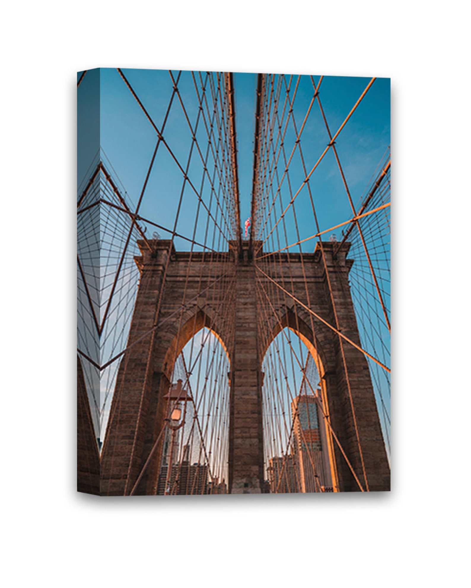 NY Wall Art. Brooklyn Bridge Framed Art. New York Canvas Etsy