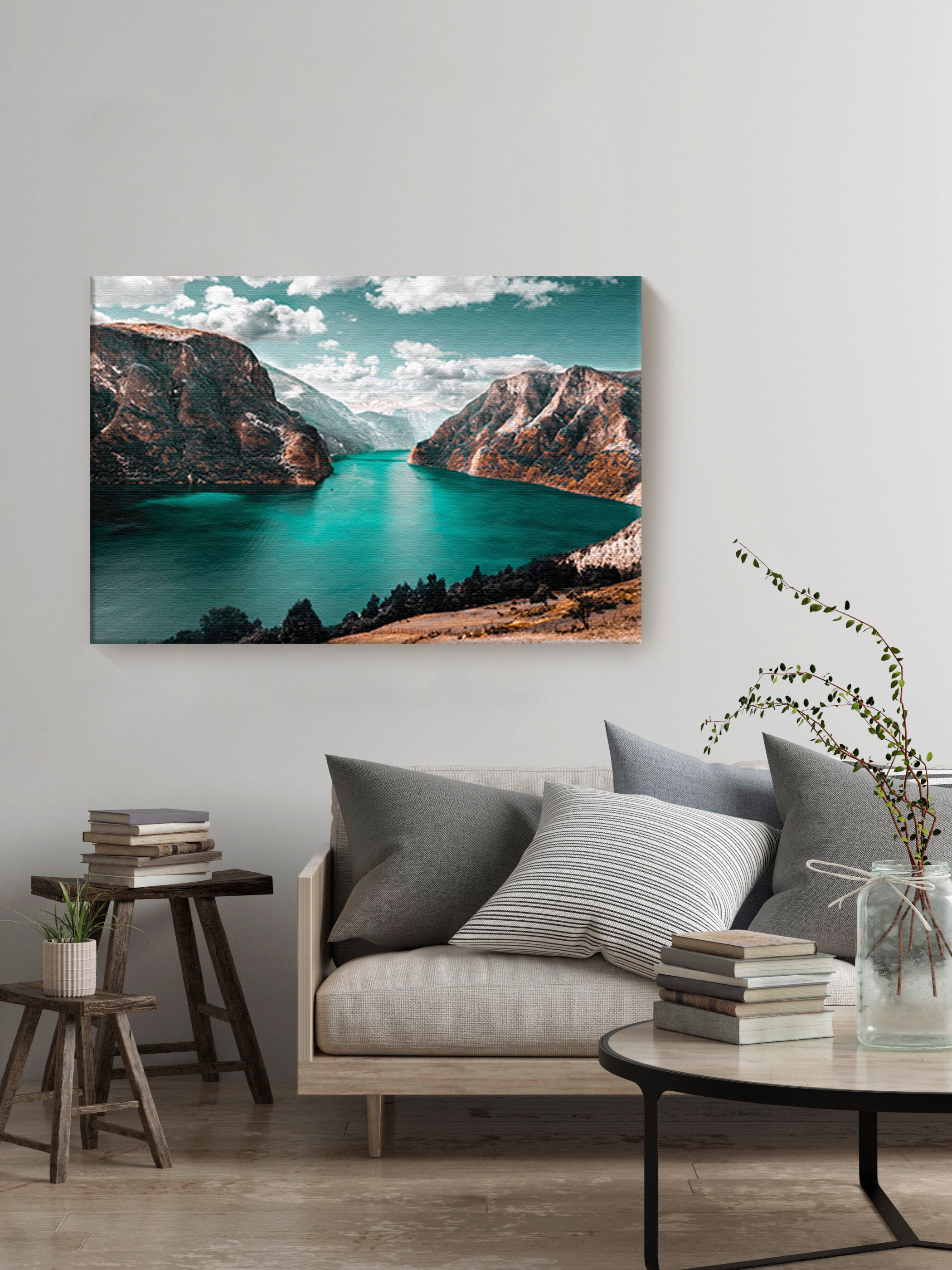Mountain Canvas Wall Art Impresionante Vista Home Decor Prints Etsy
