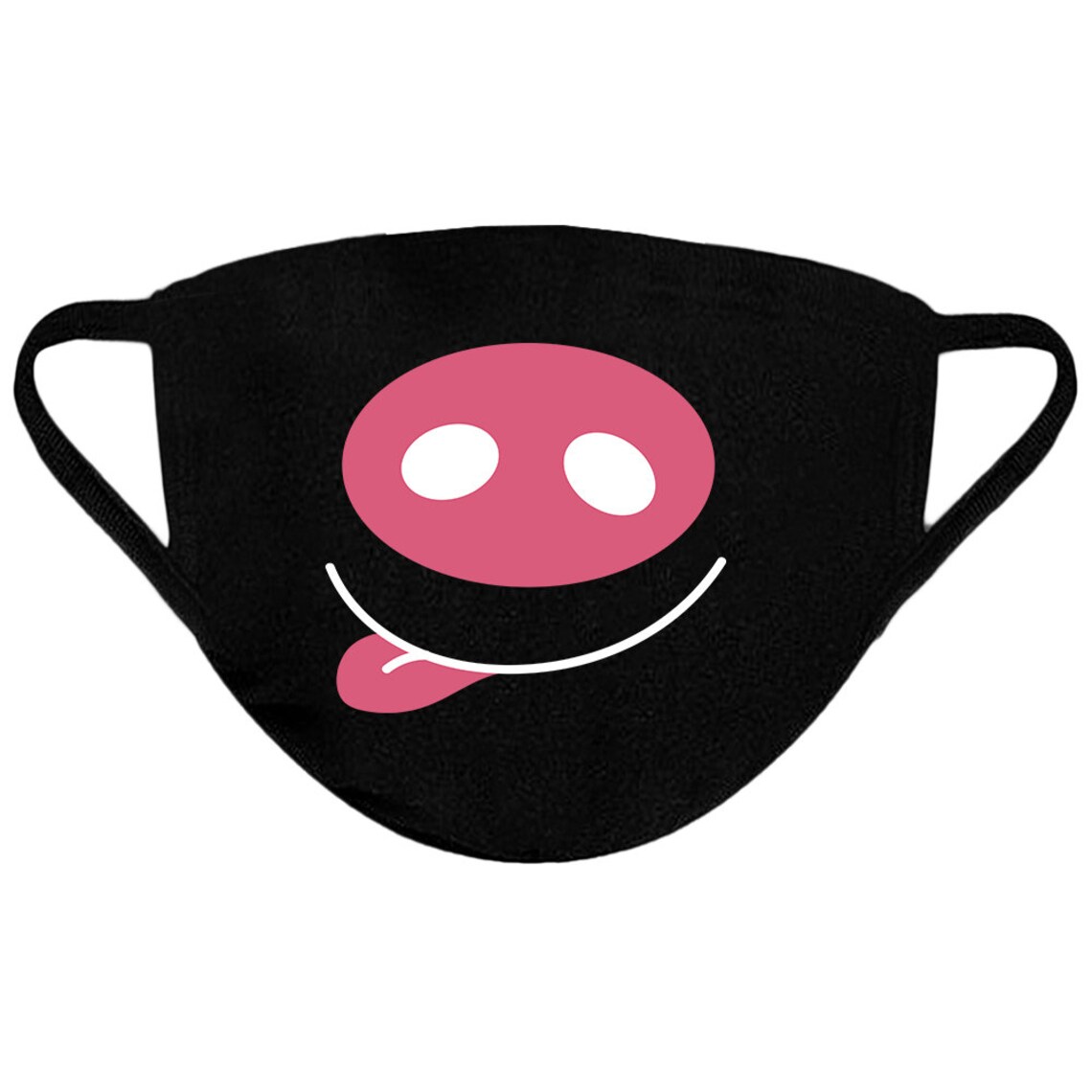 Cute Pig Face Mask Funny Animal Face Mask Pig Face Washable Etsy