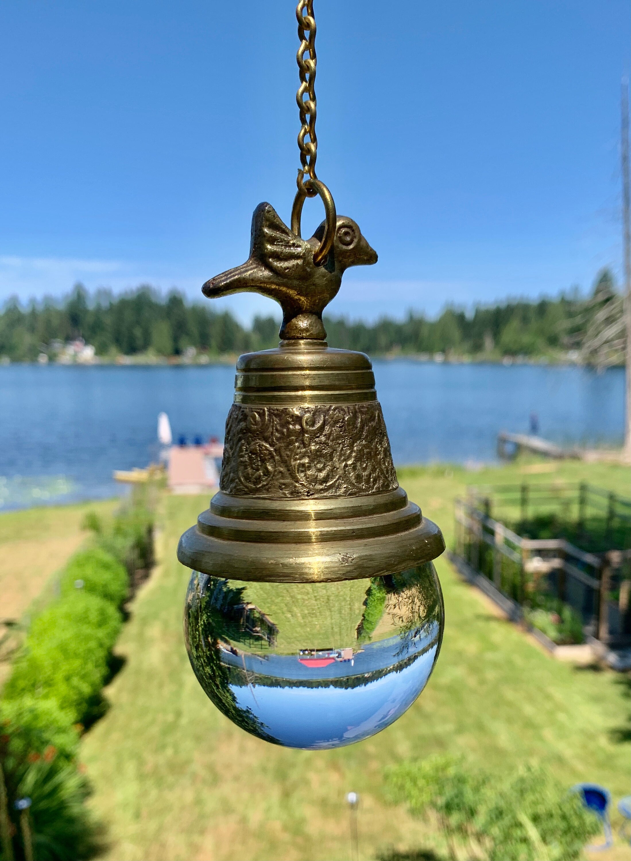 vintage bird bell vintage bird bell
