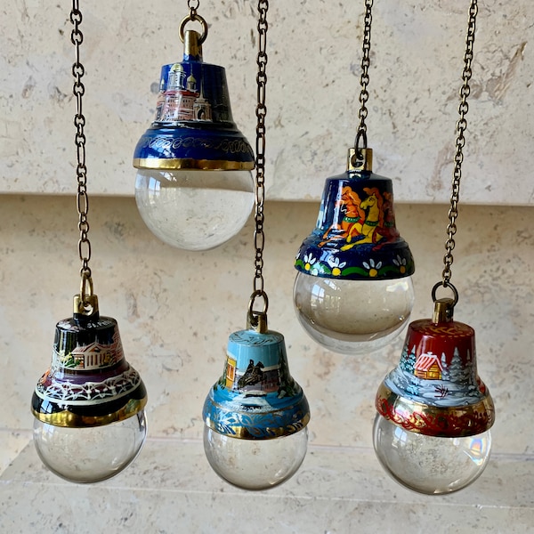 Hanging Glass Balls Etsy