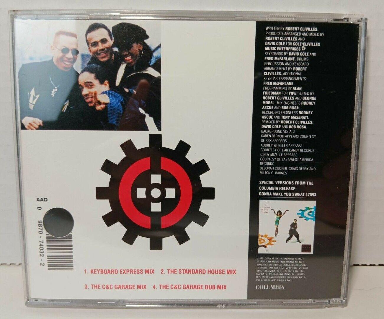 C & C Music Factory : Just a Touch of Love (CD, Maxi-single