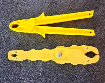 Set of 2 IDEAL Safe-T-Grip Pocket Fuse Puller Tools 34-002A 34-016 USA Made