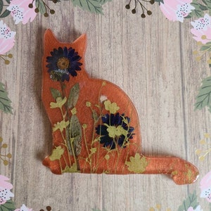 Resin Cat Wall Hanging
